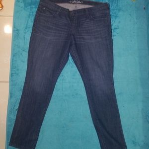 Old Navy ultra blue jeans